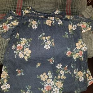 Girls floral top